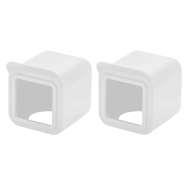 2pcs Waterproof Silicone Case For Wyze Cam V3 Security Camera Protective Cover Skin Outdoor Surveillance Camera Accessories