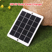 USB solar panel charger
