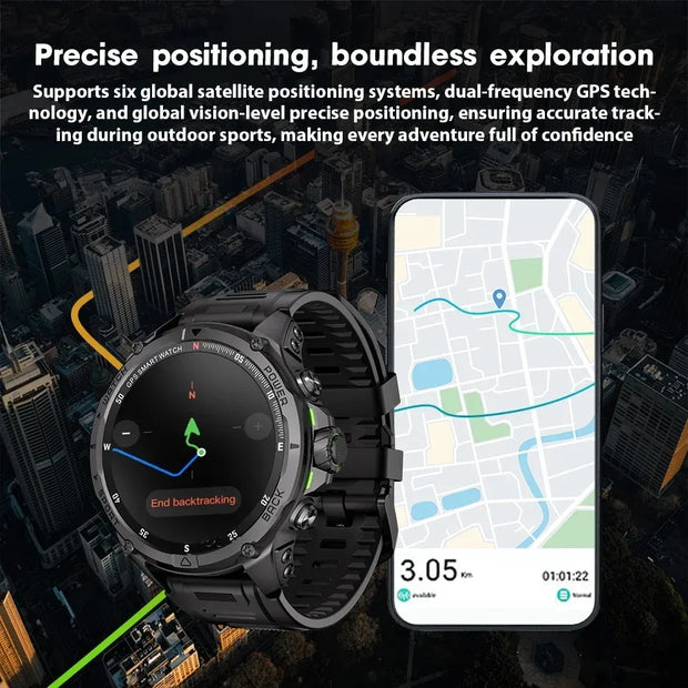 smartwatch with AMOLED display