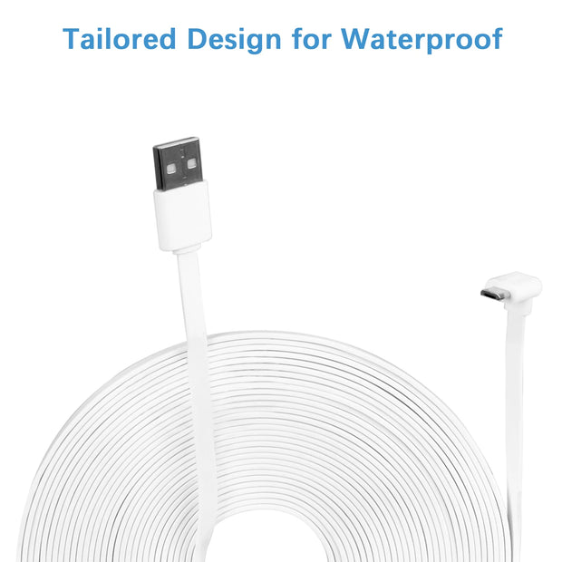 Wyze Cam Pan V3 Camera Cable 30ft/9m Waterproof Charging Cable Power Cord for Wyze Cam Pan V3 Security Camera Accessories