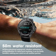 smartwatch with AMOLED display