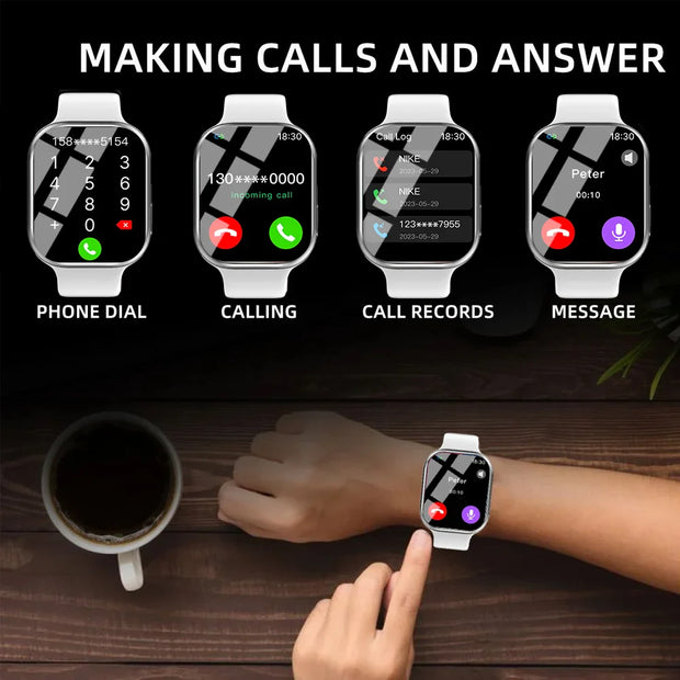 LAXASFIT Series 10 smart watch