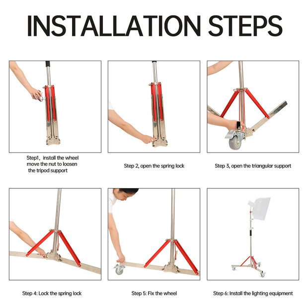 heavy duty light stand tripod