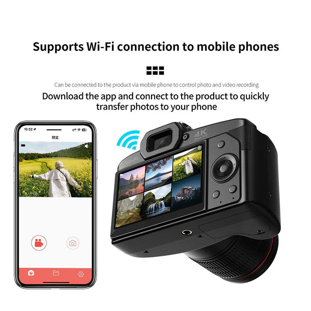 Top D5 4K Video Camera