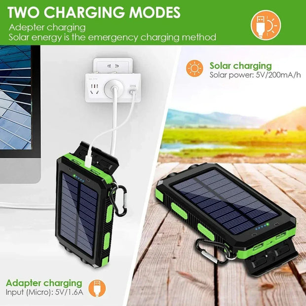 solar power bank 200000mAh