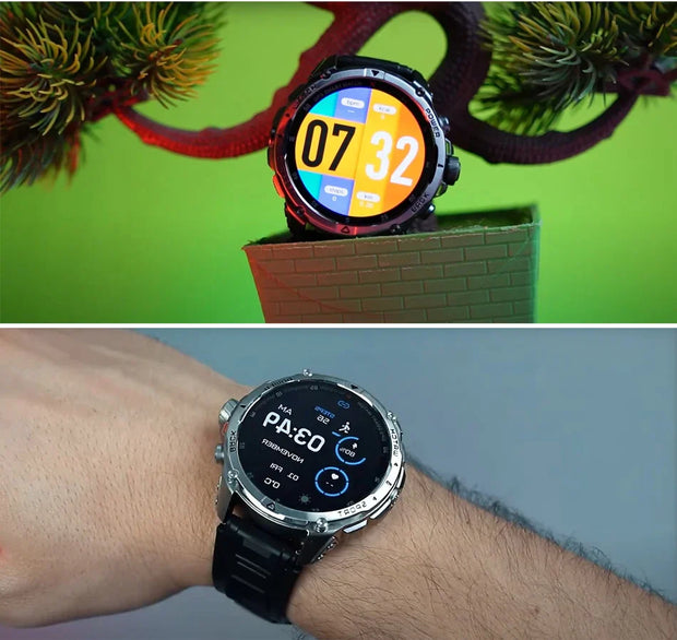 smartwatch with AMOLED display
