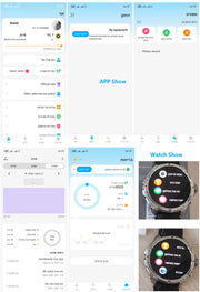smartwatch with AMOLED display