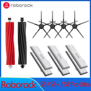 Roborock S8 S8 Pro Ultra S8+ Spare Parts DuoRoller Main Side Brushes Mop Cloths HEPA Filters Dust Bags Accessories