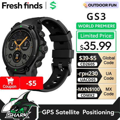 Black Shark GS3 smartwatch​