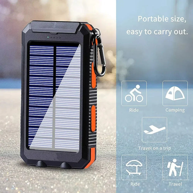 solar power bank 200000mAh