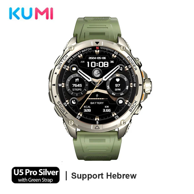 smartwatch with AMOLED display