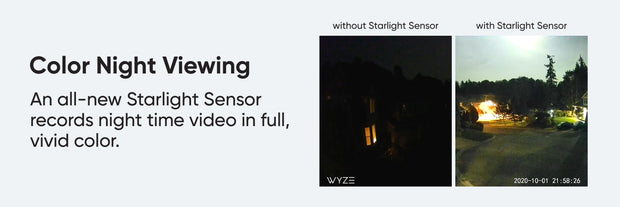 Wyze Cam v3 with Color Night Vision, Wireless 1080p HD Indoor/Outdoor Video Camera, Works with Alexa, Google Assistant