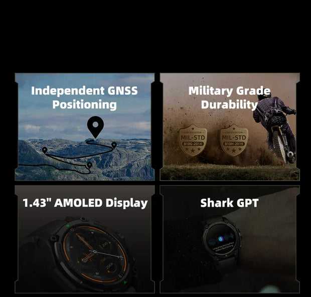 Black Shark GS3 smartwatch​