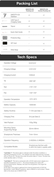 ZHIYUN SMOOTH Q3